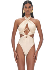 Andrea Iyamah: Nayo One Piece Swimsuit (S2211C-VNLA)