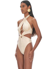 Andrea Iyamah: Nayo One Piece Swimsuit (S2211C-VNLA)