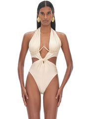 Andrea Iyamah: Nayo One Piece Swimsuit (S2211C-VNLA)