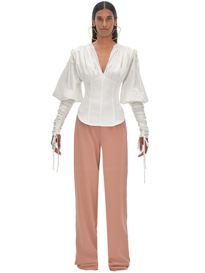 Andrea Iyamah: Tula Corset (R22T2-PWHT)