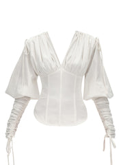 Andrea Iyamah: Tula Corset (R22T2-PWHT)