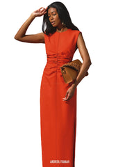 Andrea Iyamah: Niro Full Length Dress (R23D18-SUNS)