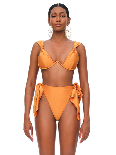 Andrea Iyamah: Rai Bikini (S2309BT-GOLD-S2309BB-GOLD)