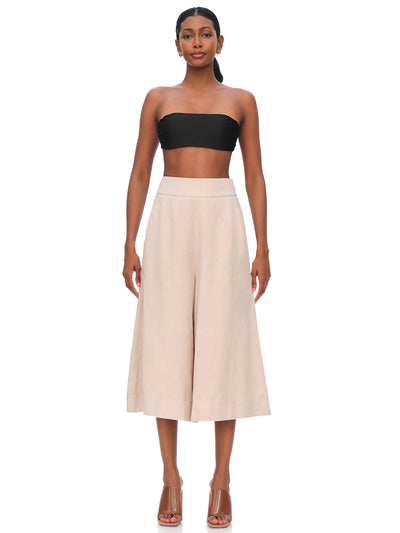 Andrea Iyamah: Mos High Waist Culotte (S23P28-CHLK)