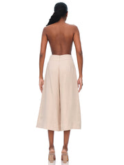 Andrea Iyamah: Mos High Waist Culotte (S23P28-CHLK)