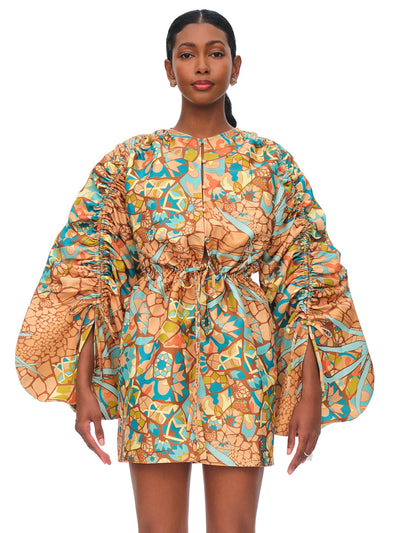 Andrea Iyamah: Lida Bubble Sleeve Dress (S23D7A-ILIA)