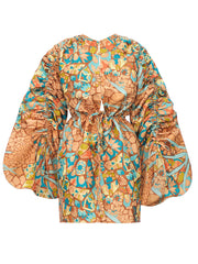 Andrea Iyamah: Lida Bubble Sleeve Dress (S23D7A-ILIA)
