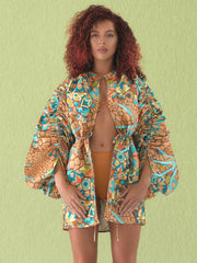 Andrea Iyamah: Lida Bubble Sleeve Dress (S23D7A-ILIA)