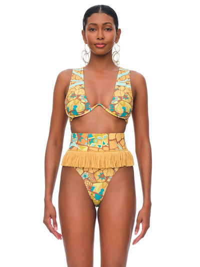 Andrea Iyamah: Lasa High Rise Bikini (S2320T-ILIA-S2320B-ILIA)