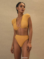 Andrea Iyamah: Pura High Rise Bikini (S2313T-MSTD-S2313B-MSTD)