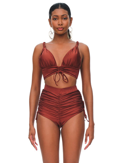 Andrea Iyamah: Karo Bikini (S2318T-CHOC-S2318B-CHOC)