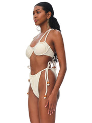 Andrea Iyamah: Lani Bikini (S2310T-IVRY-S2310B-IVRY)