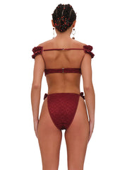 Andrea Iyamah: Mulan Bikini (S2403T-WINE-S2403B-WINE)