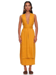 Andrea Iyamah: Zado Dress (S24D3-GOLD)