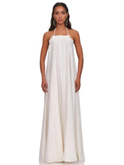 Andrea Iyamah: Essi Maxi Dress (S24D2-LIMESTONE)