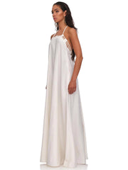 Andrea Iyamah: Essi Maxi Dress (S24D2-LIMESTONE)