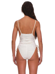 Andrea Iyamah: Reco One Piece Swimsuit (S2427-LIMESTONE)