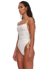 Andrea Iyamah: Reco One Piece Swimsuit (S2427-LIMESTONE)