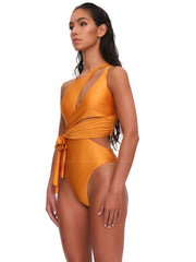 Andrea Iyamah: Lada One Piece Swimsuit (S2416-GOLD)