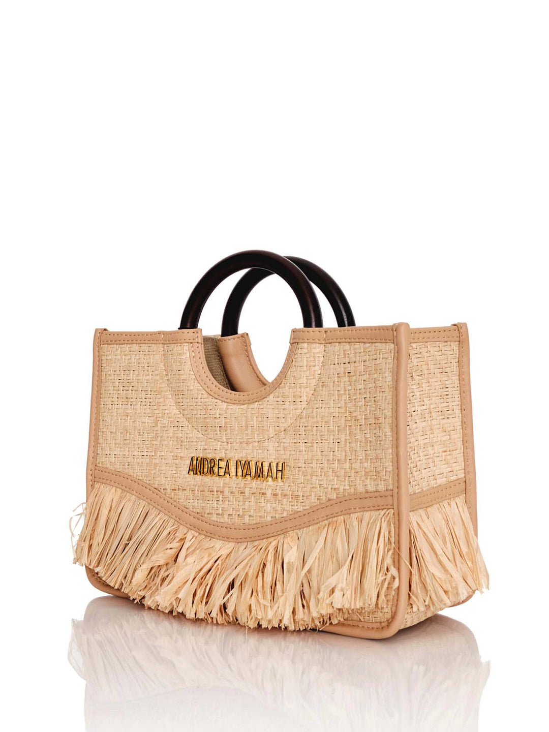 [VAN ROHE] RENAI Tote Small ★大人気★ Andrea Iyamah: Ahi Escape Mini Tote Bag (R24HB02B