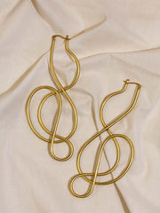 Andrea Iyamah: Clef Earrings (S23ACC03)