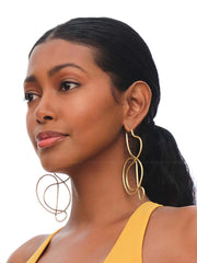 Andrea Iyamah: Clef Earrings (S23ACC03)