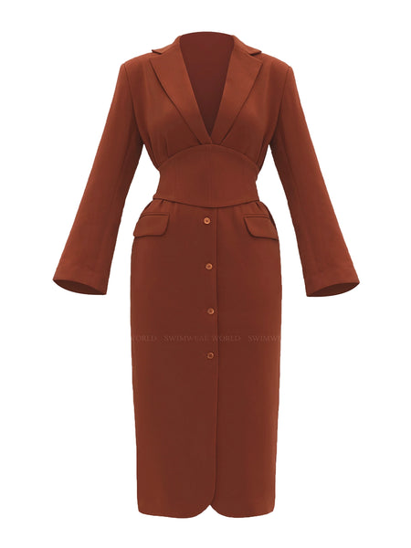 Zia Corset Blazer Dress