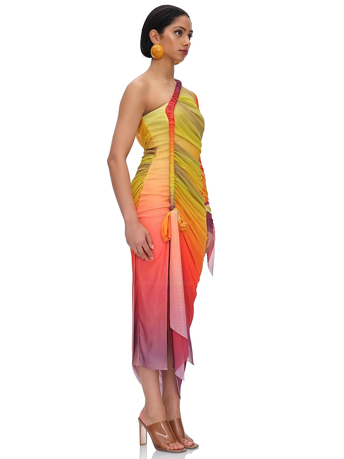 Andrea Iyamah: Turi Mesh Dress (TURI-ADWAMLT-DRESS) – Swimwear World