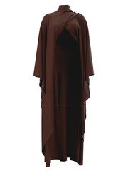 Andrea Iyamah: Ovu Knit Cape (OVU-CFFE-CP)