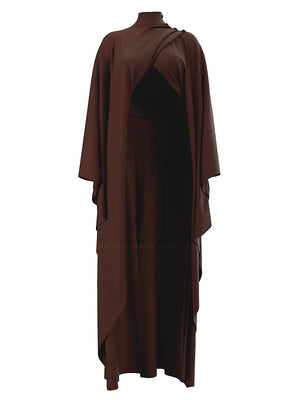Andrea Iyamah: Ovu Knit Cape (OVU-CFFE-CP)