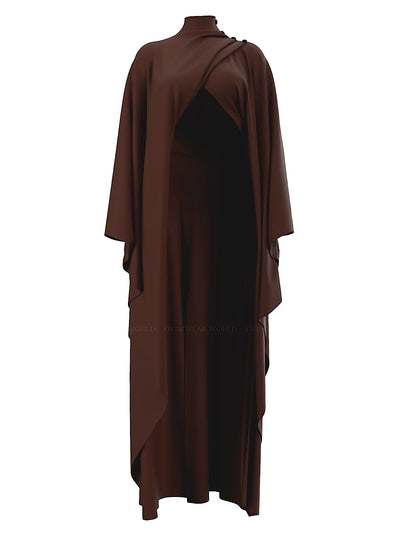 Andrea Iyamah: Ovu Knit Cape (OVU-CFFE-CP)