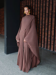 Andrea Iyamah: Ovu Knit Cape (OVU-CFFE-CP)