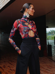Andrea Iyamah: Salle Mesh Bodysuit (SALLE-LEWE-BDST)