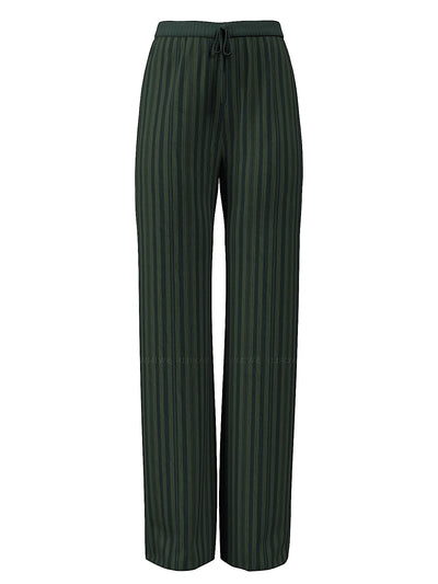 Andrea Iyamah: Ayo Rib Knit Pants (AYO-GRN-P)