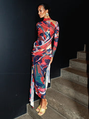 Andrea Iyamah: Kala Mesh Dress (KALA-MCLR-DRESS)