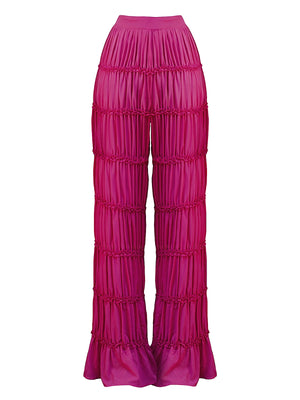 Andrea Iyamah: Sina Pants Regular (SINA-MGNTA-P)