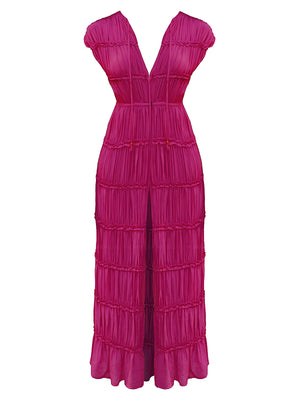 Andrea Iyamah: Sina Tunic (SINA-MGNTA-TC)