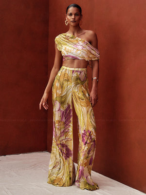 Andrea Iyamah: Fara Mesh Crop-Fara Mesh Pants (S26T5A-S26P1A-R)