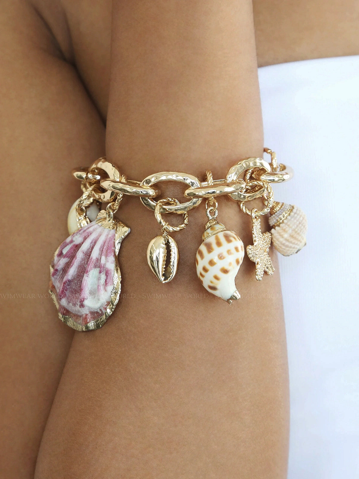 Ettika: Mermaid Tears Bracelet (B1402.SHL.G)