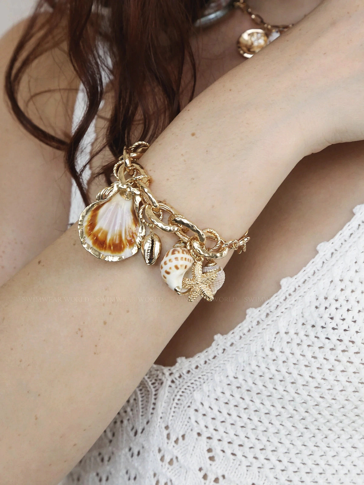 Ettika: Mermaid Tears Bracelet (B1402.SHL.G)