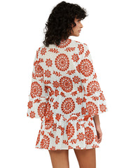 Palmacea: Azalea Ruffled Short Kimono (AZRUSHK-AZOR)