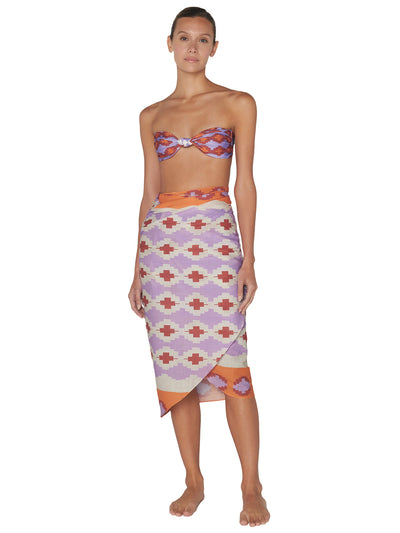 Palmacea: Printed Pareo (PRIPAREO-MSAI)