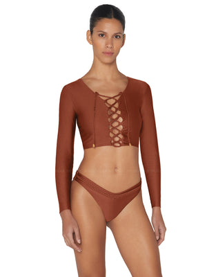 Palmacea: Ola Rashguard-Emma Bikini (OLARG-CLAY-EMMAB-CLAY)
