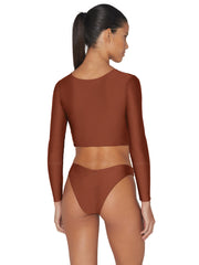 Palmacea: Ola Rashguard-Emma Bikini (OLARG-CLAY-EMMAB-CLAY)