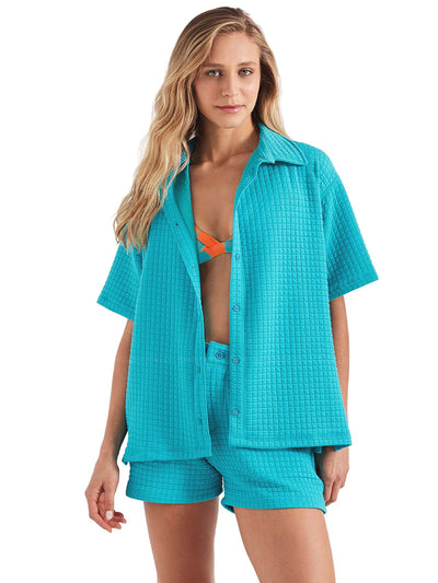 OneOne: Isabella Shirt-Kara Short (OC5046TX-PPM-OC5047TX-PPM)