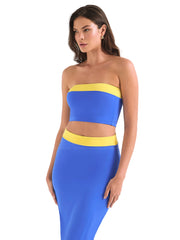 OneOne: Mirna-Sharon Long Skirt (OC5063PL-HBR-OC5064PL-HBR)