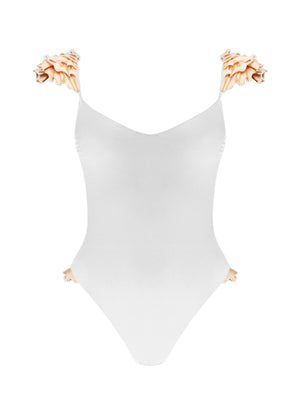 Le Shadi: Deira One Piece (DEIRAO-WHT)