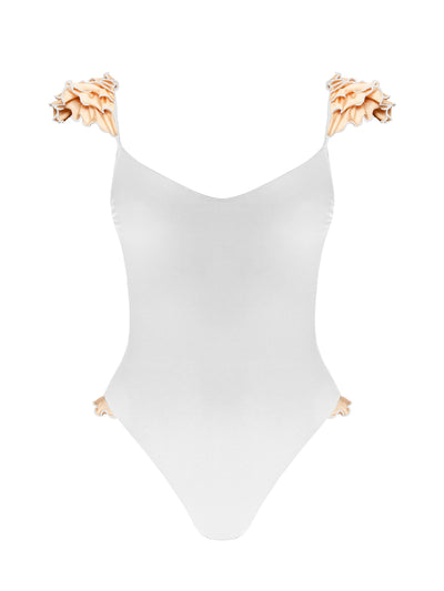 Le Shadi: Deira One Piece (DEIRAO-WHT)