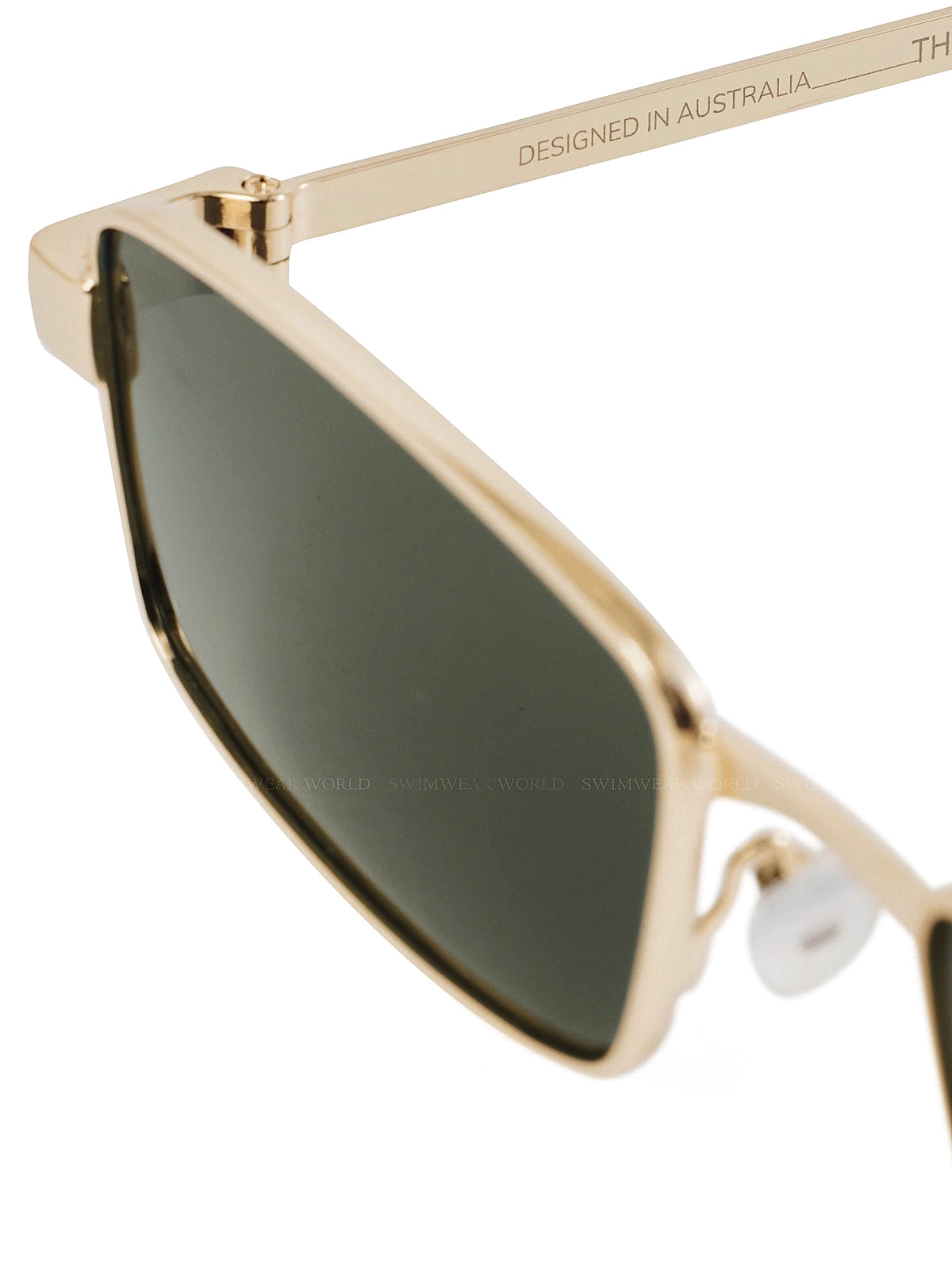 Banbe Eyewear: The Monroe Sunglasses (THEMONROE-GLDGRN)