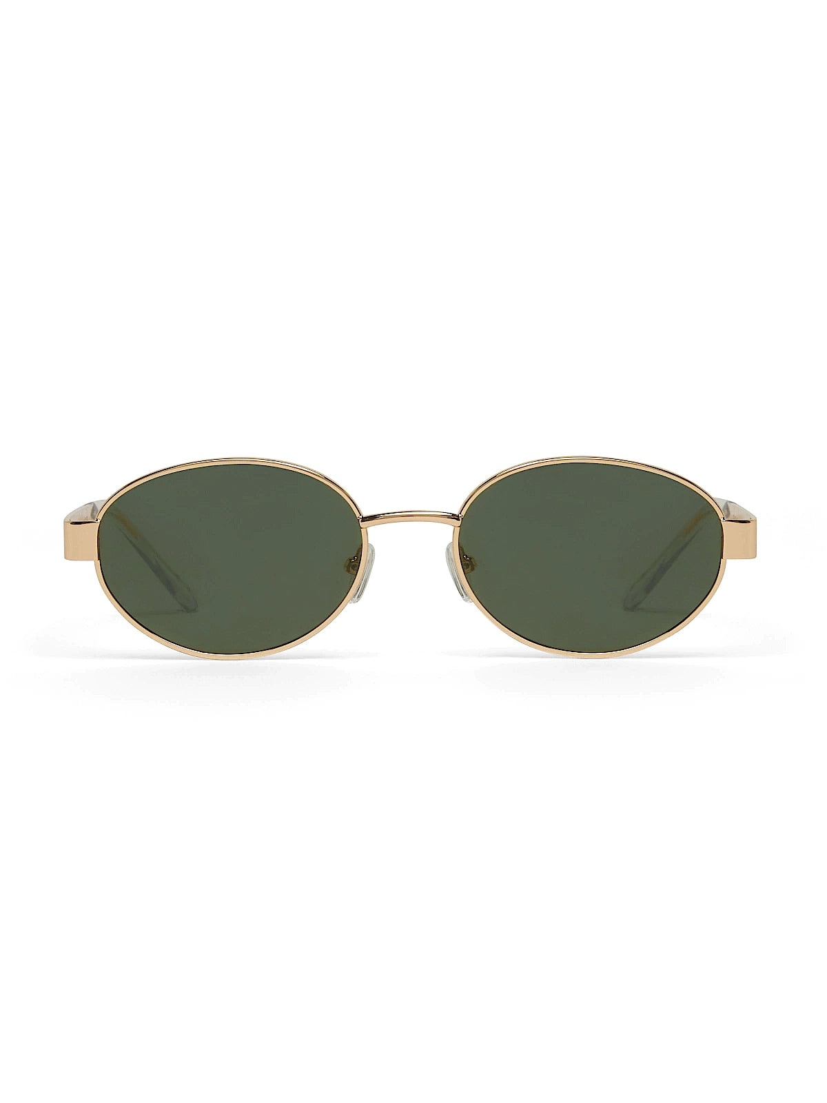 Banbe Eyewear: The Evangelista Sunglasses (THEEVNGLSTA-GLDGRN)